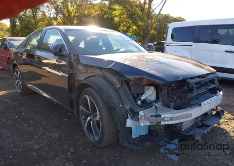 2021 Honda Accord Sport из США, поврежденный, VIN 1HGCV1F35MA058922